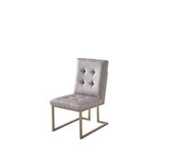 Chaise Fauteuil rembourré Chaise design moderne Salle à manger Swing Chaise inclinable Nouveau
