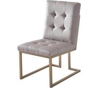 Chaise Fauteuil rembourré Chaise design moderne Salle à manger Swing Chaise inclinable Nouveau