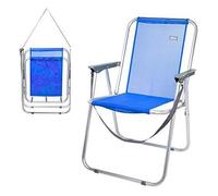 Aktive Chaise pliante fixe 53 x 44 x 76 cm Bleu