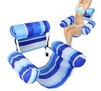 Chaise Flottante de Piscine | Gonflable pour Bronzer,Chaise Longue Flottante | pour Une Utilisation en lac, Plage, fête, Vacances, Voyage, Week-End, Rassemblement, extérieur, rivière