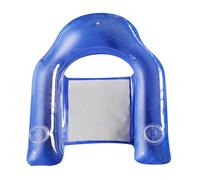 Chaise flottante de piscine - Piscine gonflable - Chaise Noodle - Siège gonflable - Flottant pour adulte - Pliable - Avec porte-tasse, chaise flottante confortable pour piscines, plage