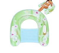 Chaise flottante | Lounge Gonflable avec Porte-Gobelet - Chaise gonflable pour piscine, plage et détente | pour Femmes, Hommes, Voyages, Vacances, Fêtes, Loisirs Aquatiques, Bain de Soleil et Bronzage