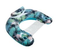 Chaise flottante pour adultes - Fauteuil inclinable en piscine, siège hamac à air | Canapé avec bois d'eau design flottant, coussin de coussin gonflable, tuyau de pont d'été,