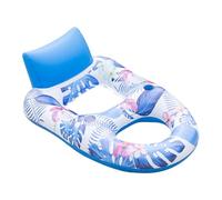 Chaise flottante pour piscine, chaise longue flottante, radeau gonflable, jouet aquatique extérieur pour vacances à la plage, rivière lac
