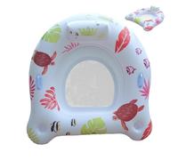 Chaise flottante pour piscine - Jouets flottants, chaise de piscine gonflable, siège ergonomique en maille semi-immergée, cadre en PVC renforcé robuste, catégorie d'équipement de loisirs aquatiques