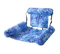 Chaise flottante professionnelle pour adultes - Grande capacité de poids - Canapé d'extérieur moderne avec ceintures réglables pour la relaxation dans l'eau et le soleil