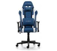 Chaise Gamer DXRacer Prince - Noir et bleu marine bleu blanc G