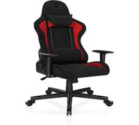 SENSE7 Spellcaster Chaise de Gaming, Plaque HDF, Balck/Red, Extra Size