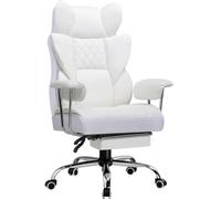 Chaise gamer GTPLAYER, Chaise gamer, Chaise de bureau ergonomique avec repose-pieds lombaires réglables et oreiller, Gaming Chair rembourrée, Fauteuil gamer
