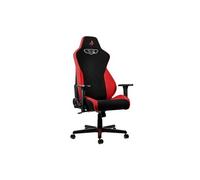 Chaise Gamer Nitro Concepts S300 Inferno Red - Noir/Rouge/Tissu/3D