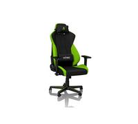 Nitro Concepts Siège PC Gamer S300 Atomic Green – Noir/Vert – Tissu – Accoudoirs 3D – 135 kg