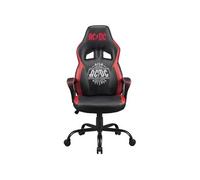 Chaise gaming AC/DC pour Bureau - fauteuil gamer noir