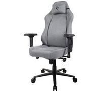 Chaise gaming Arozzi Primo - Tissu tissé - Gris - Logo noir Gris G