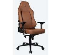 Chaise gaming Arozzi Primo - Tout cuir de première qualité - Marron Marron G