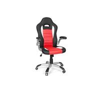 Chaise gaming / Chaise de bureau GAME SPORT rouge / noir