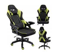 Chaise Gaming Chaise Ergonomique Pivotante Réglable En Tissu