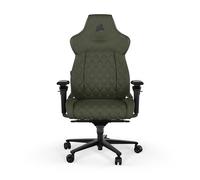 Corsair Fauteuil Gaming TC500 Luxe – Tissu respirant, Accoudoirs 5D, Lombaire réglable – Sherwood