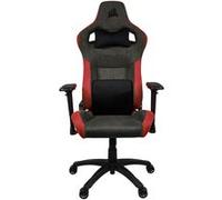 Chaise gaming Corsair T3 Rush Gris et Rouge Gris et Rouge A