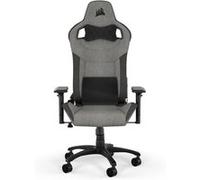 Corsair Fauteuil gaming T3 Rush – Accoudoirs 4D – Dossier inclinable 160° – Grey/Charcoal