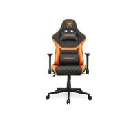 Chaise Gaming - COUGAR - Armor One V2 F - Noir/Orange - 120kg - Accoudoirs 4D