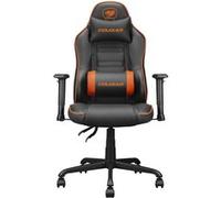 Cougar Gaming – Fauteuil gaming FUSIONS – Coussin mousse, inclinaison 160°, accoudoirs réglables