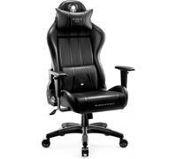 Chaise Gaming - DIABLO - X-One 2.0 - Cuir synthétique - Accoudoirs 1D - XL Noir