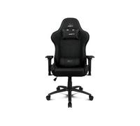 Drift Gaming Chaise Gaming DR110 – Tissu, Accoudoirs 4D, Roues silencieuses, Coussins – Noire