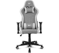 Drift Gaming Siège de jeu DR90 PRO pour PC – Rembourré – Gris/Blanc