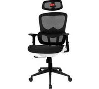 Chaise Gaming Drift DRAIR200 Mesh Ergonomique Respirante Réglable Noir Blanc G