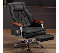 Chaise Gaming Ergonomique en Tissu Respirant avec Repose-Pieds, Fauteuil Gamer Inclinable avec Siège Pivotant, Coussin Épais Double Couche, Respirant et Résistant À l'usure (Marron)(Black)