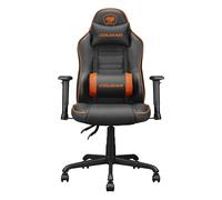 Cougar Gaming – Fauteuil gaming FUSIONS – Coussin mousse, inclinaison 160°, accoudoirs réglables