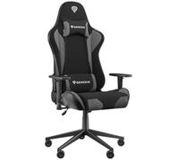 GENESIS NITRO 440 G2 Siège Gaming PC Noir/Gris, Charge max 120kg, 160-195cm, Dossier inclinable 0-150°, Accoudoirs 1D, Mécanisme Papillon, Roues Nylon 6cm