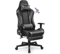 Chaise gaming - GTPLAYER - GTPLAYER - Repose-pieds télescopique - Haut-parleurs Bluetooth - Dossier inclinable
