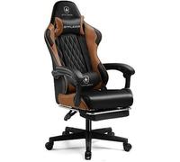 Chaise Gaming - GTPLAYER - Modèle Ergonomique - Repose-pied télescopique - Appui-tête - Support lombaire