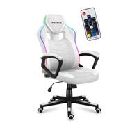 Chaise gaming - HUZARO - Force 2.5 RGB - Éclairage LED - Tissu respirant - Design ergonomique
