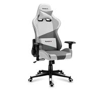 Chaise Gaming HUZARO Force 6.2 - Blanc - Ergonomique - Hauteur Réglable - Support Lombaire
