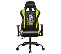 Subsonic Chaise gaming Iron Maiden – Fauteuil ergonomique, mousse haute densité, accoudoirs 3D, noir