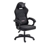 Chaise gaming Kira Shinken Tissu Noir