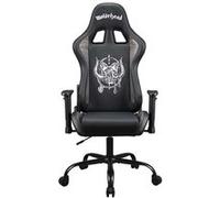 Chaise gaming Motorhead pour Bureau - fauteuil gamer noir Noir G