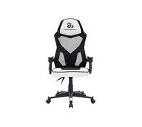 NEWSKILL Eros Chaise Gaming, Polyuréthane Tissu Respirant polypropylène Nylon, Blanc, Mediano