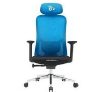 Chaise Gaming Newskill Nue Ergonomique Noir-Bleu