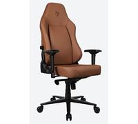 Chaise gaming Primo - Tout cuir de première qualité - Marron