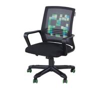Chaise gaming minecraft ? rotation 360° et hauteur ajustable noir - creeper TU