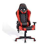 Chaise gaming - SEVEN COMFORT - Pivotante - Accoudoirs 3D réglables - Support lombaire - Rotation 360°