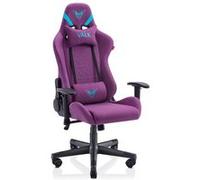 Chaise Gaming Tissu VALK Nyx - Ergonomique, Accoudoirs 2D, Inclinable, Piston Classe 4, Chaise de bureau - LILAS MYSTIQUE LILAS MYSTIQUE G