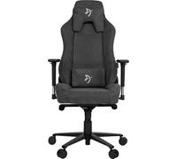 Arozzi Chaise gaming Vernazza tissu doux gris foncé