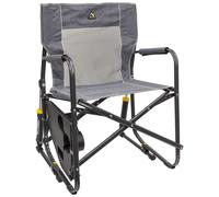 GCI - Freestyle Rocker With Side Table - Chaise de camping - 61 x 63,5 x 88,5 cm - heathered pewter