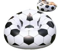 Chaise Gonflable Canapé à Gonflage Rapide sur le Thème du Football Soccer