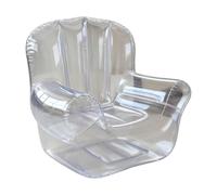 Chaise Gonflable - Chaise Gonflable À Souffle, Transparent Ergonomique, d'air Chaises Extérieures, Épaissi des Meubles Confortables pour Les Adolescents Seniors