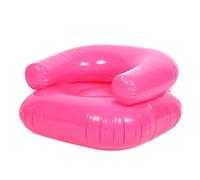 Chaise Gonflable Enfants Chaise de Piscine Gonflable Chaise imperméable chaises, Gonflable avec 2 bouches d'aération, Chaise de Bain pour bébé, aériens Portables pour Apprendre Le Camping (Rose)